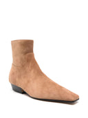Khaite Apollo Suede Leather Boots