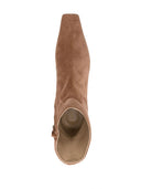 Khaite Apollo Suede Leather Boots