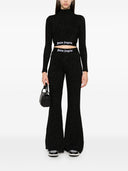 Logo Palm Angels Lurex Cropped Top