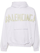 Balenciaga Tape Type Cotton Hoodie