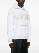Balenciaga Tape Type Cotton Hoodie