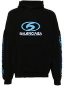 Balenciaga Printed Cotton Hoodie