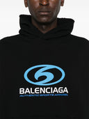 Balenciaga Printed Cotton Hoodie