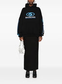 Balenciaga Printed Cotton Hoodie