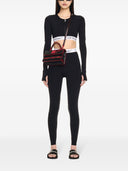 Off White Logo Cropped Top