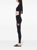 Off White Logo Cropped Top