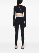 Off White Logo Cropped Top