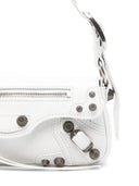 Bolso de hombro de cuero Balenciaga le Cagole XS