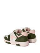 Off White Out Of Office Leather Sneakers