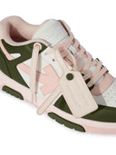 Off White Out Of Office Leather Sneakers