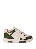 Off White Out Of Office Leather Sneakers