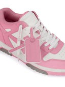 Off White Out Of Office Leather Sneakers