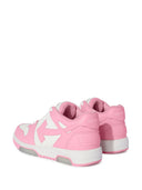 Off White Out Of Office Leather Sneakers