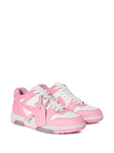 Off White Out Of Office Leather Sneakers