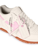 Off White Out Of Office Leather Sneakers