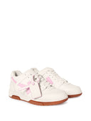 Off White Out Of Office Leather Sneakers