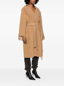 Balenciaga Wool Fringed Coat