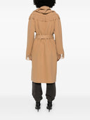 Balenciaga Wool Fringed Coat