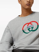 Gucci Cruise Logo Cotton Crewneck Sweatshirt