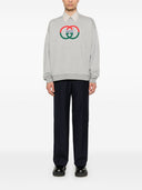 Gucci Cruise Logo Cotton Crewneck Sweatshirt