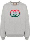 Gucci Cruise Logo Cotton Crewneck Sweatshirt