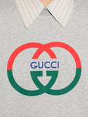 Gucci Cruise Logo Cotton Crewneck Sweatshirt