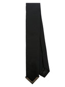 Valentino Garavani V Logo Wool And Silk Tie