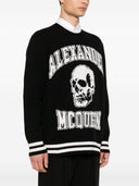 Alexander MC Queen Logo Organic Cotton Sweatshirt
