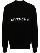 Givenchy Logo Wool Crewneck Sweater