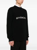 Givenchy Logo Wool Crewneck Sweater
