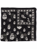 Alexander Mc Queen Skull Silk Scarf