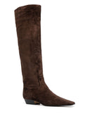 Khaite Marfa Suede Leather Boots