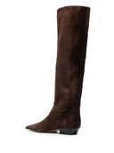 Khaite Marfa Suede Leather Boots