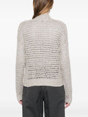 Brunello Cucinelli Silk And Linen Blend Cardigan