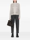 Brunello Cucinelli Silk And Linen Blend Cardigan