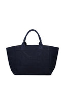Ganni Xxl Denim Tote Bag