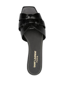 Saint Laurent Nu Pieds Tribute 05 lederen sandalen