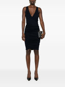 Shain laurent v abito manicotto al collo