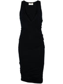 Shain laurent v abito manicotto al collo