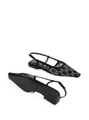 Gucci Cruise Gg Motif Slingback Flats