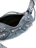 Balenciaga le Cagole XS Bolso de cuero de mezclilla