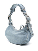 Balenciaga le Cagole XS Bolso de cuero de mezclilla