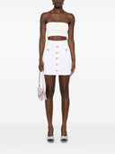 Balmain Buttoned Knitted Skirt