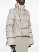 Rick Owens Funnel Neck Cropped Padded Jacket