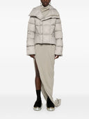 Rick Owens Funnel Neck Cropped Padded Jacket