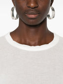 Rick Owens Basic Ribbed Long Sleeve T Shirt