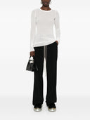 Rick Owens Basic Ribbed Long Sleeve T Shirt