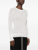 Rick Owens Basic Ribbed Long Sleeve T Shirt