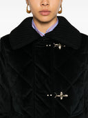 Fay 3 Ganci Quilted Velvet Jacket