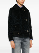 Fay 3 Ganci Quilted Velvet Jacket